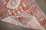 Red Persian Icy Blue Heriz Runner No. j5198