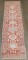 Red Persian Icy Blue Heriz Runner No. j5198