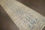 Long Hamedan Sky Blue Chartreuse Runner No. j5211