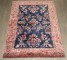 Navy Sarouk Floral Accent Rug No. j5217