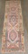 Narrow Worn Persian Heriz Runner No. j5253
