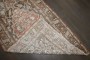 Brown Apricot Persian Heriz Scatter Rug No. j5259