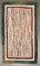 Striped American Hooked Baby Size Rug No. j5265