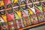 Quirky Vintage Tibetan Rug No. j5290