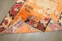 Orange Animal Motif Tibetan Rug No. j5292