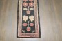 Narrow Small Vintage Tibetan Floral Runner No. j5293