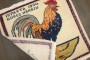 Turkish Rooster Rug Dated 1974 No. j5299