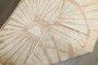 Abstract Turkish Deco Geometric Sunburst Rug No. j5306