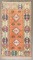 Vintage Pumpkin Color Anatolian Rug No. j5308