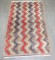 Mid Century Modern Minimalist Turkish Zig Zag Tulu Shag Rug No. j5310