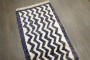 Tulu Minimalist Turkish Shag Runner No. j5311