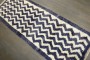 Tulu Minimalist Turkish Shag Runner No. j5311