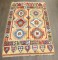 Mid-Century Vintage Turkish Konya Rug No. j5316