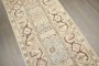 Long Turkish Anatolian Geometric Soft Blue Beige Pink Runner No. j5319