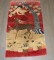 Red Chinese Baotou Pictorial Rug with Crane and Deer No. j5336