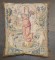 17th Century Flemish Tapestry Fragment Pillow Depicting the Birth of Venus No. j5339