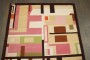 Mid-Century Modern Swedish Style Geometric Abstract Tapestry No. j5347