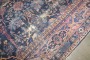 Antique Worn Navy Yazd Rug No. j5349