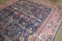 Antique Worn Navy Yazd Rug No. j5349