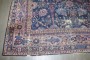 Antique Worn Navy Yazd Rug No. j5349