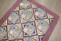 Floral American Hooked Rug No. j5355