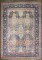 Rare Antique Dabir Kashan Vase Rug No. j5367