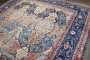 Rare Antique Dabir Kashan Vase Rug No. j5367
