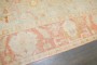 Beautiful Soft Green Terracotta Antique Oushak Carpet No. j5384