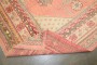 Large Antique Turkish Oushak in Salmon Pink  No. j5402