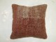 Crimson Turkish Distressed Pillow No. p1591