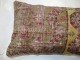 Bolster Worn Turkish Rug Pillow No. p2613