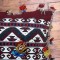 Antique Turkeman Rug Pillow No. p267