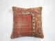 Orange Shabby Rug Pillow No. p3134