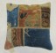 Patchwork Rug Pillow No. p3452