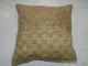 Beige Turkish Rug Pillow No. p3949