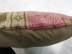 Hot Pink Turkish Oushak Rug Pillow No. p4039