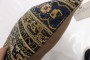 Antique Persian Senneh Rug Pillow No. p4503