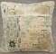 Square Vintage Turkish Rug Pillow No. p5124