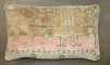 Large Turkish Rug Pillow with Lions Feet No. p5131