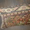 Large Wide Turkish Rug Pillow No. p5167