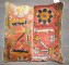 Persian Sultanabad Patchwork Rug Pillow No. p5182