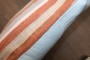 Large Rustic Turkish Kilim Pillow No. p5216