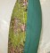 Green and Pink Turkish Rug Pillow No. p819