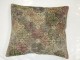 Large Turkish Deco Pillow Rug No. p856