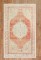 Oushak Medallion Small Rug No. r1257