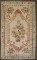 Ivory Antique Turkish Ghiordes Rug No. r1281