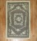 Gray Floral Turkish Konya Rug No. r1863