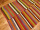 Colorful Striped Gallery Size Kilim No. r2148