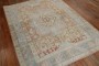 Apricot Light Blue Persian Heriz Rug No. r3095