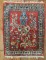 Red Persian Kashan mat No. r3281